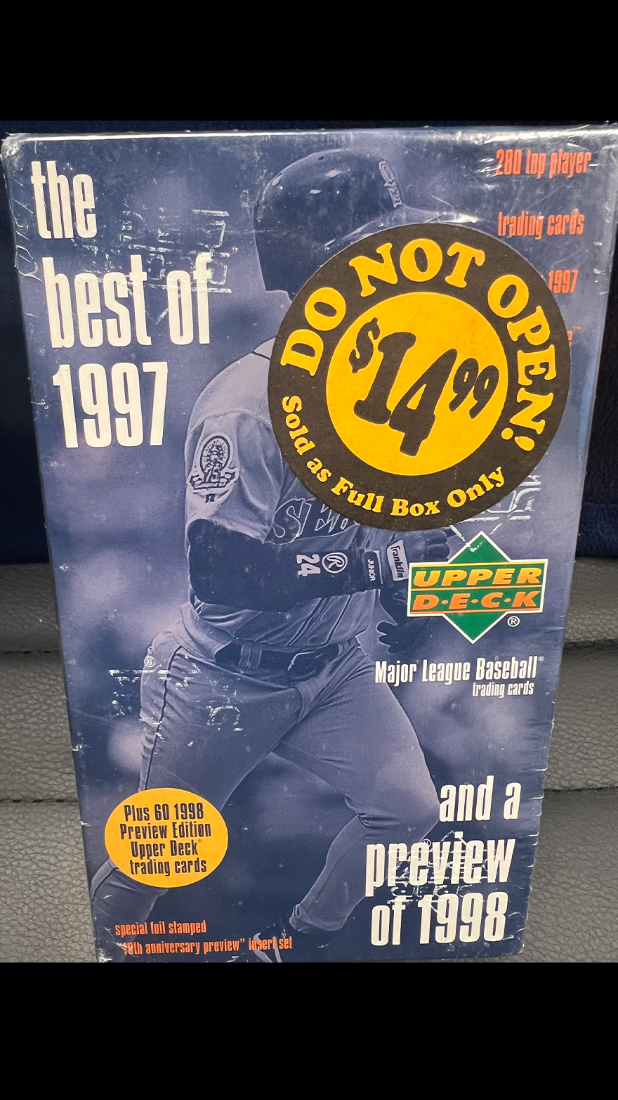 1997 Upper Deck Baseball "The Best of 1997 and a Preview of 1998" Factory Sealed Set