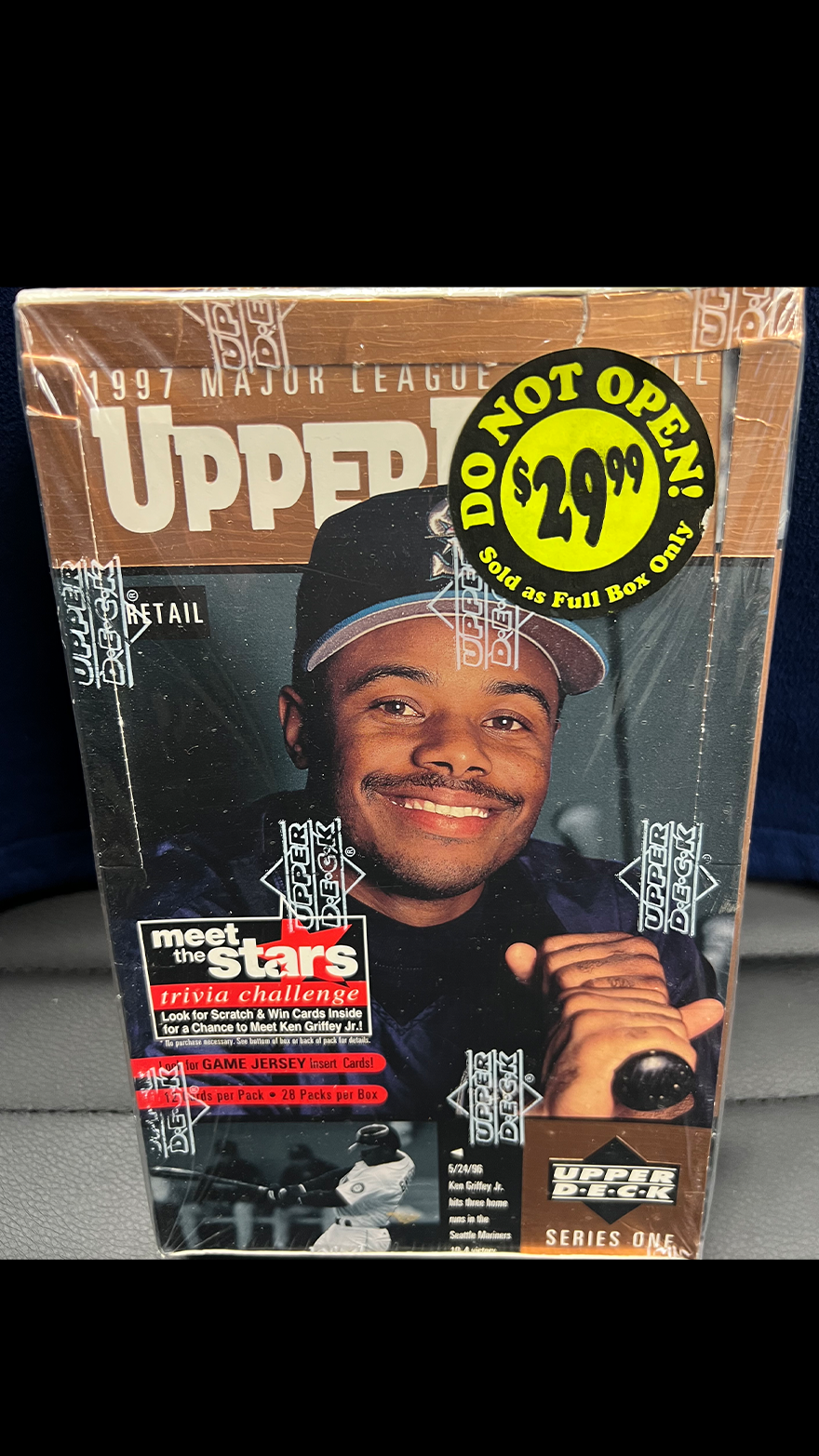 1997 Upper Deck Baseball "Meet The Stars" Factory Sealed Box - Retail
