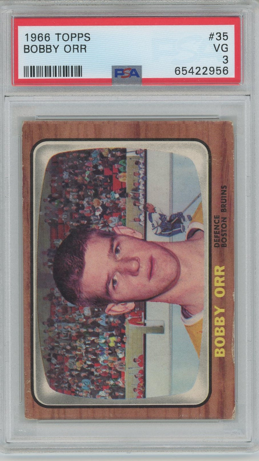 1966 Topps Bobby Orr #35 PSA 3