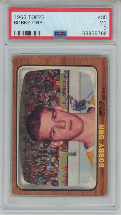 1966 Topps Bobby Orr #35 PSA 3