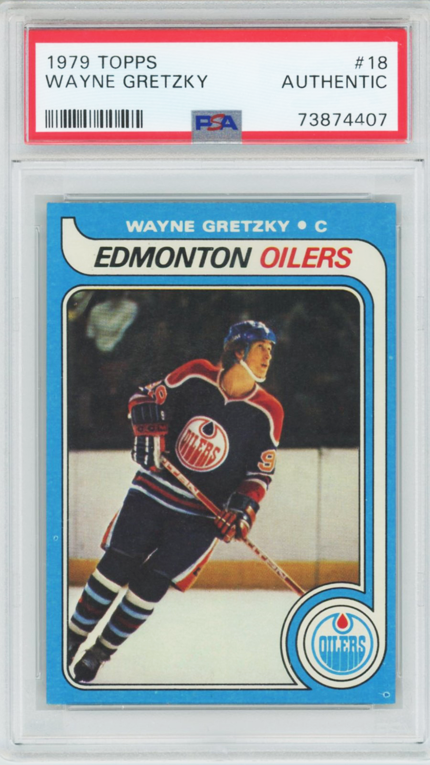 1979 Topps Wayne Gretzky Rookie PSA Authentic