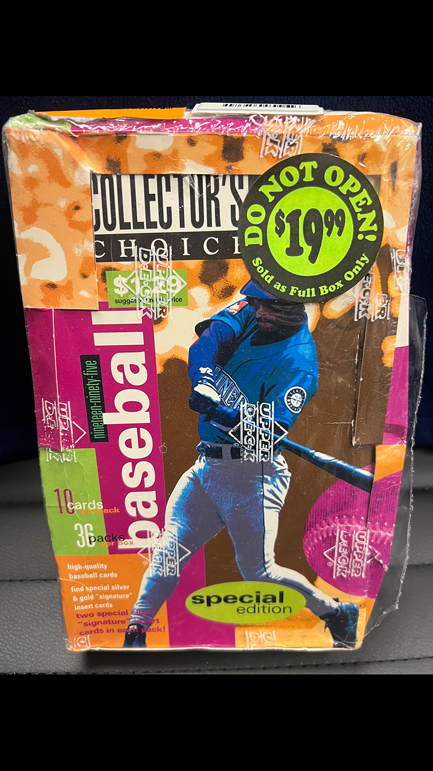 1995 Upper Deck Collector Choice Baseball "Special Edition" Factory Sealed Box