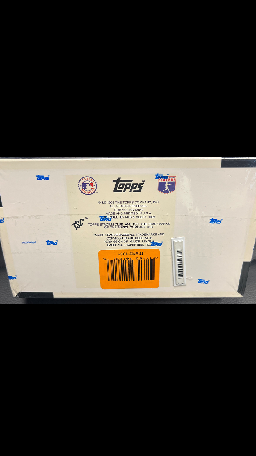 1996 Topps Stadium Club "Extreme Baseball" Series 1 Factory Sealed Box - Retail