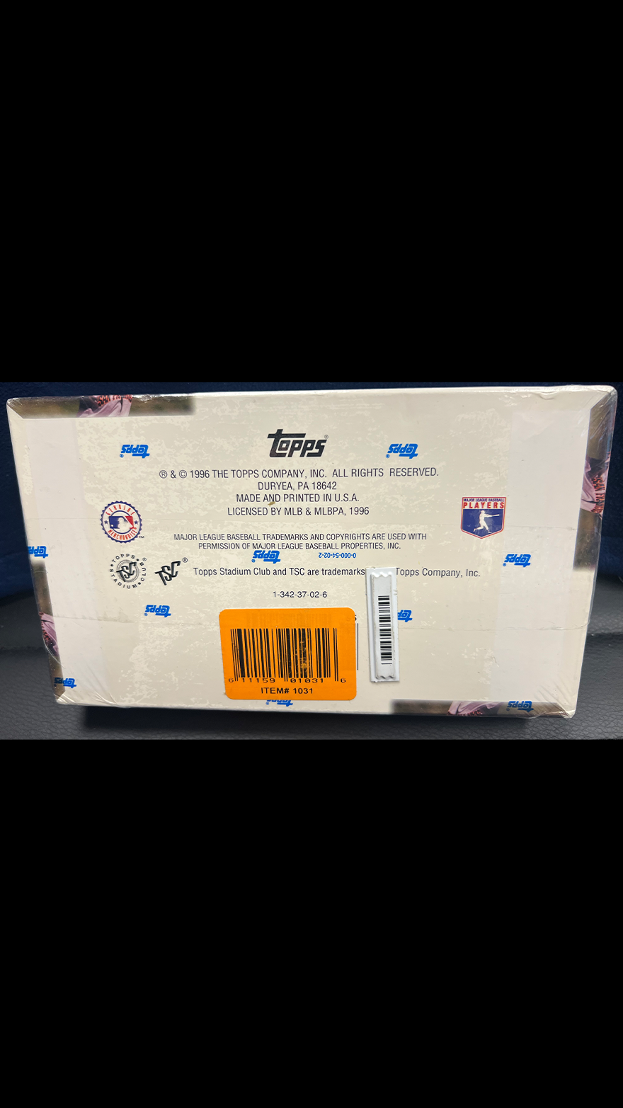 1996 Topps Stadium Club "Extreme Baseball" Series 2 Factory Sealed Box - Retail
