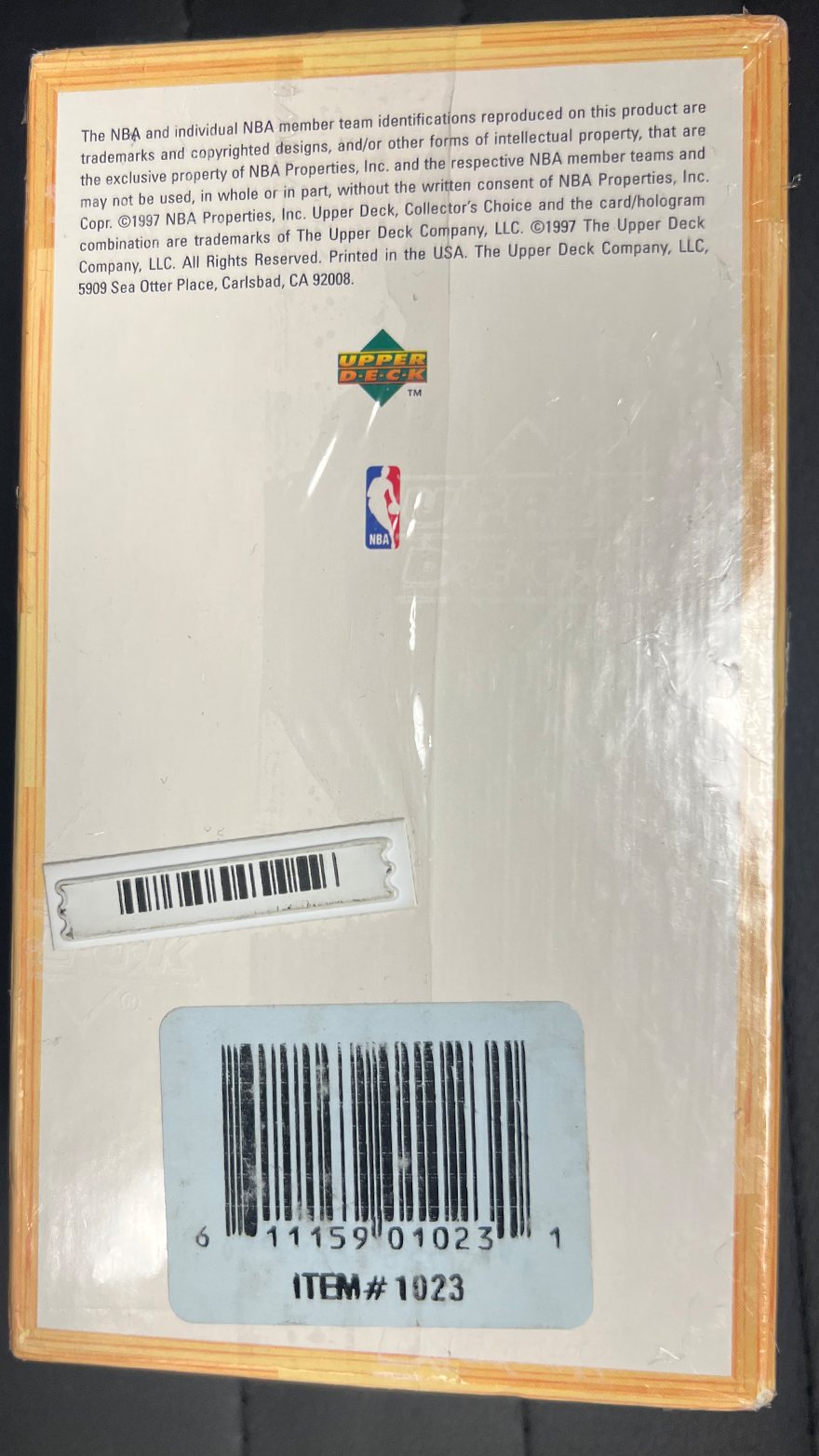1996 Upper Deck Collectors Choice Basketball Series 1&2 Factory Sealed Set