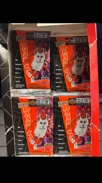 1996 Upper Deck Collector Choice Basketball Packs