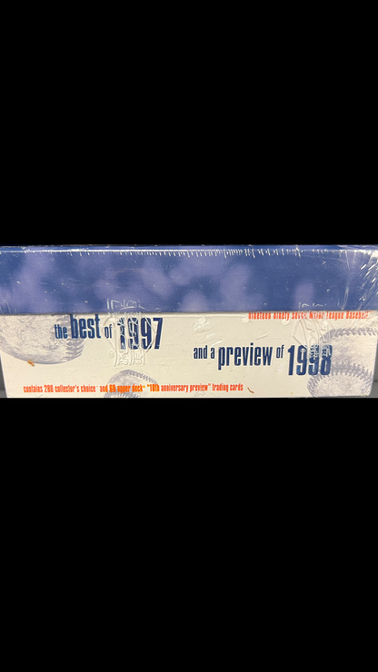 1997 Upper Deck Baseball "The Best of 1997 and a Preview of 1998" Factory Sealed Set