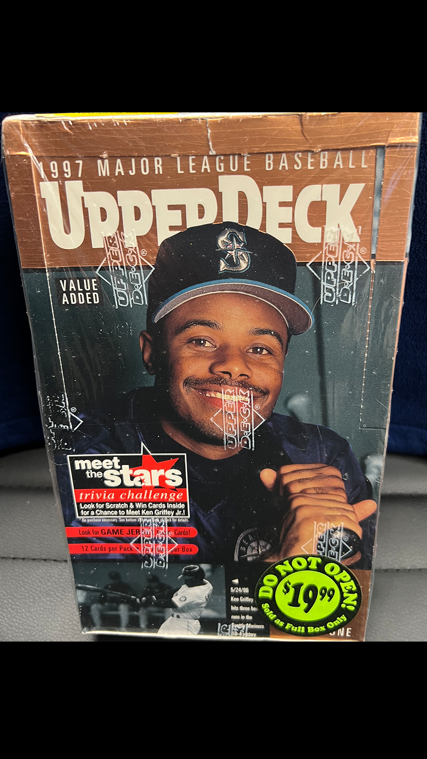 1997 Upper Deck Baseball "Meet The Stars" Factory Sealed Box - Value Added